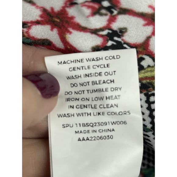 Bloomchic NWT Women Sz 22/24 Floral Blazer Anti-Wrinkle Sleek Fall Comfort - Picture 7 of 11